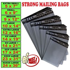 Grey Strong Plastic Mailing