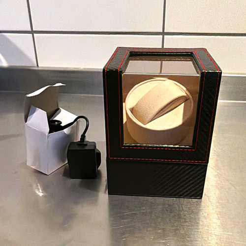 Single watch winder box case - single,