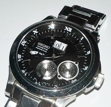 Seiko Kinetic Watch Black