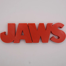 JAWS Movie Film Logo Display
