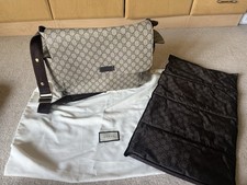 Gucci  Baby Diaper Changing Bag Designer with a Changing Mat And Bottle Holder