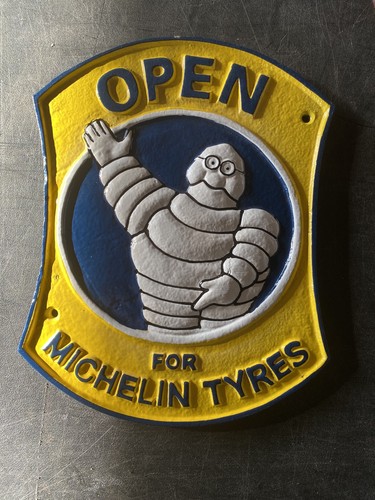 Michelin tyres open cast iron