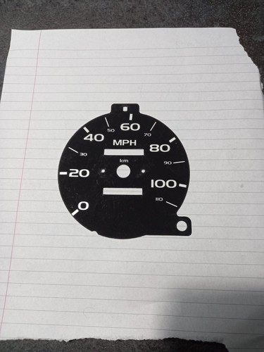 Mx5 speedo dial - mx5,