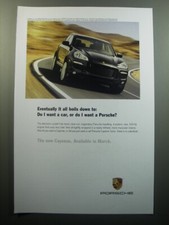 2007 Porsche Cayenne Ad -