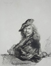 Rembrandt etching 1879