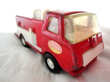 Tonka - Tiny-Tonka Fire Engine Pumper No 595 in Red and White - 1970s