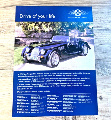 Morgan plus 35th anniversary - morgan,