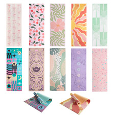 6mm Thick Yoga Mat Non-Slip Pilates Exercise Fitness Home Gym 173x 61cm