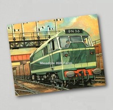 British Rail Class 31 Fridge Magnet BR Green A1A - AIA Diesel Locomotive
