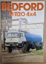 Bedford Lorry Foldout Sales Brochure, M1120 4x4. 04-79