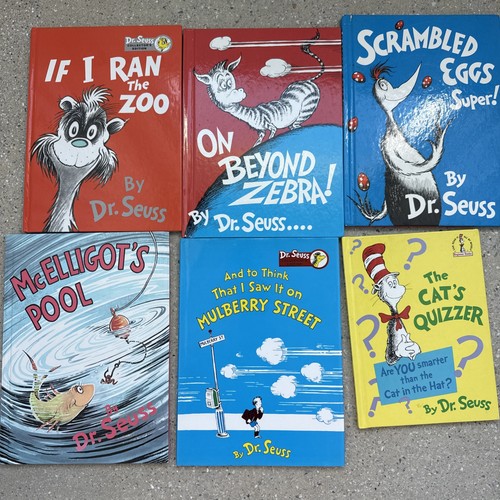 Banned seuss books - seuss, rare