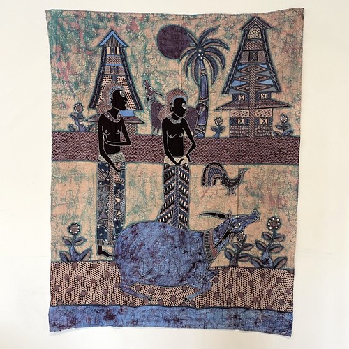Batik painting artwork wall - batik,