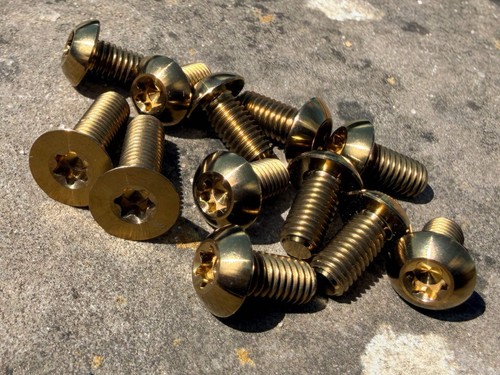 Titanium rotor bolts - bolts, for