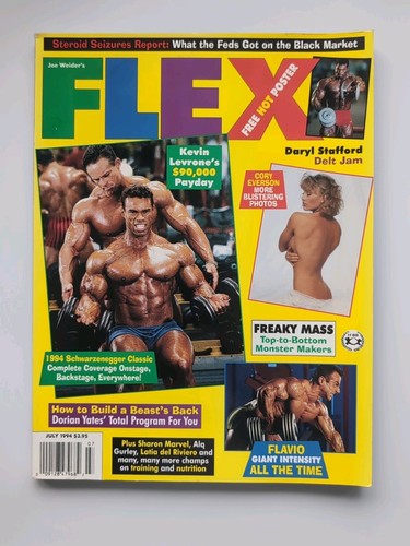 Flex magazine july - flex, |
