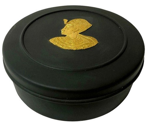 Wedgwood black basalt and gold - black,