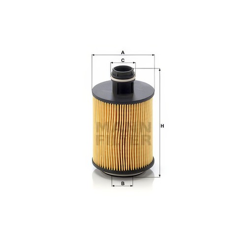 Mann hu7004 oil - mann, filter
