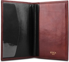 Old Leather Passport Holder