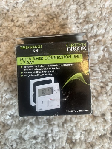 Fused spur timer - timer, switch
