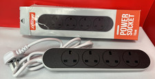 Joyguard Extension Lead 4 Way Outlets Power Strips 1.6 Meter Extension Cord