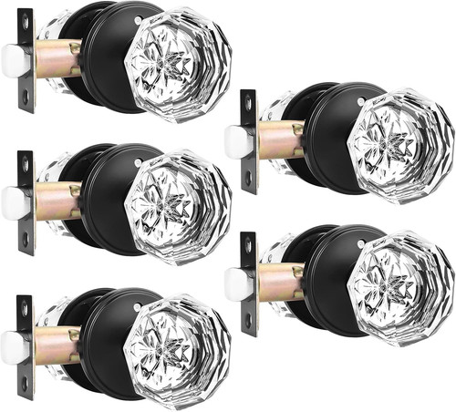 Pack glass door knobs with - pack,