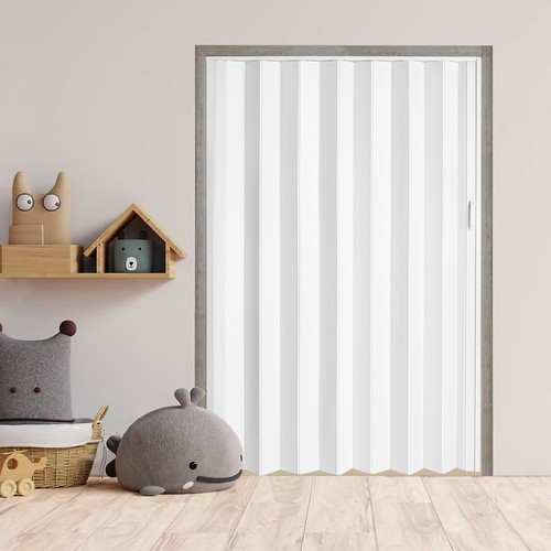 White interior folding pvc - white,