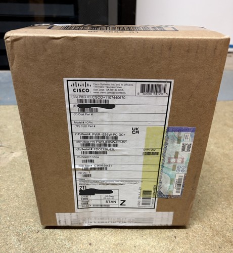 Cisco pwr ie65w - cisco, pwr-ie65w-pc-dc