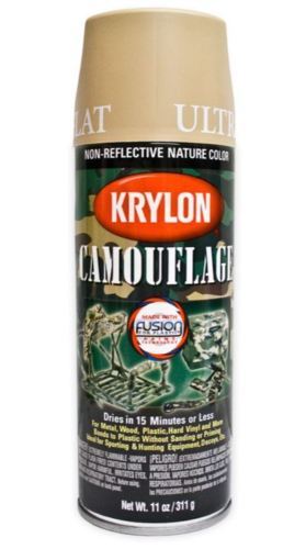 Krylon camouflage paint with - camouflage,