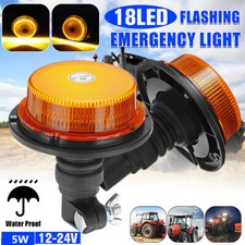 2x Rotating 18 LED Flashing
