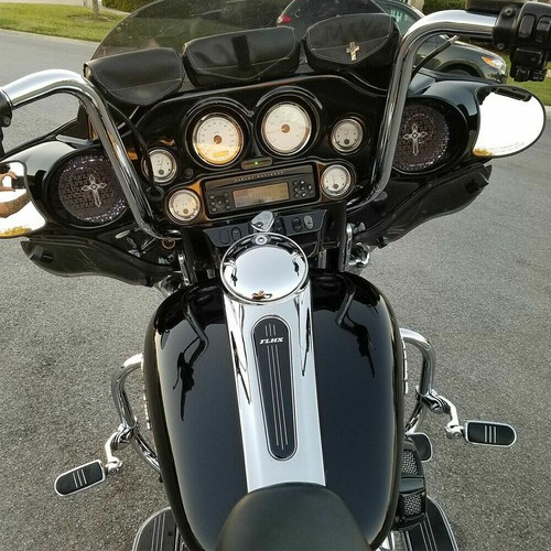 Chrome motorbike highway foot - chrome,