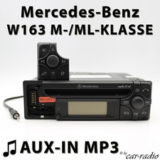 Mercedes W163 Radio Audio 10 CD MF2199 MP3 AUX-IN Becker M-ML-Class Car Stereo