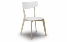 White & Oak Effect Dining