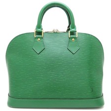 LOUIS VUITTON Louis Vuitton Epi Alma M52144 Handbag Borneo Green 352565