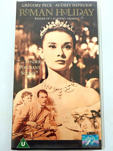 Roman holiday vhs - roman,