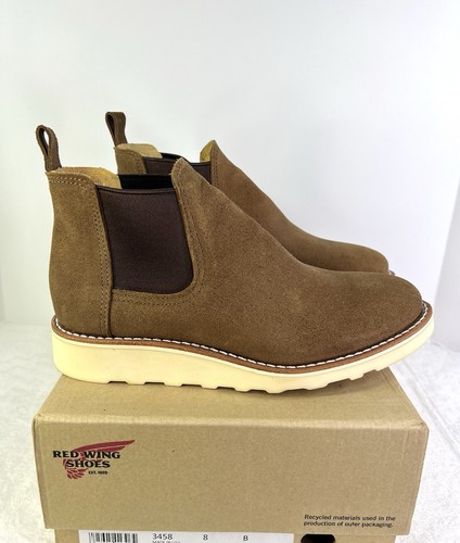 Red wing classic chelsea ankle - red,