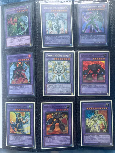 Elemental hero binder - yu-gi-oh,