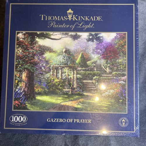 Thomas kinkade gibsons - kinkade, gazebo