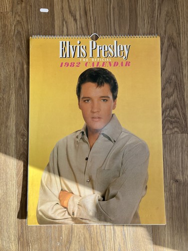 Elvis presley vintage calendar - elvis,