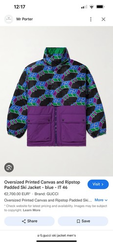 Worn once oversized gucci - worn,