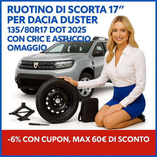 Dacia duster space saver - duster,