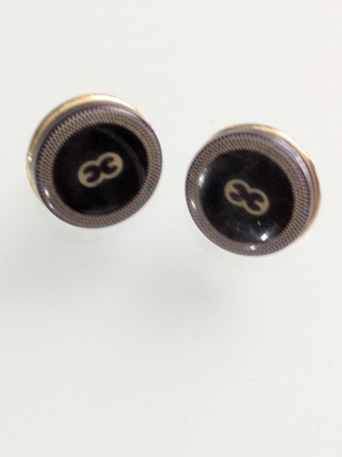 Escada black enamel gold - escada,
