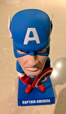 2008 Funko Wacky Wobblers Captain America Loose 7" USA Import