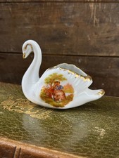 Vintage Porcelain Swan