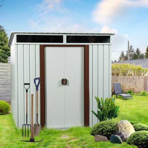 6x5 outdoor metal storage - 6x5, ft