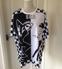 SKA Tshirt fancy dress size