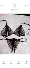 Bra Set Peep Hole