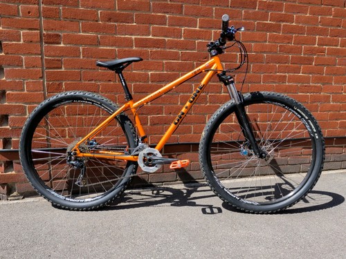 Mountain bike one inbred - bike, on