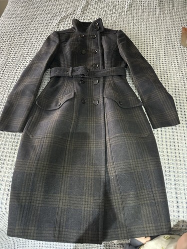 Burberry coat wool - burberry,