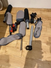 assortment of chunc wheelchair spares