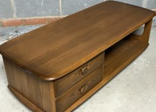 FINE MODERN ERCOL TV CABINET