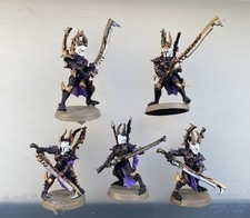 40k Drukahri Dark Eldar, 5 X Finecast Incubi, Painted